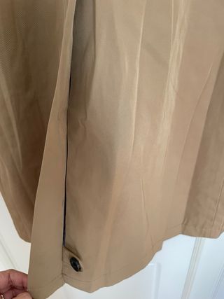 Gabardina Scotch & Soda con detalles cuero pvp 230