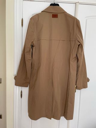 Gabardina Scotch & Soda con detalles cuero pvp 230