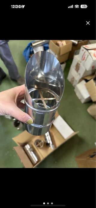 Sombrerete Inox Diámetro 80mm