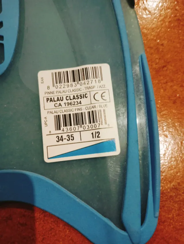 Aletas de buceo CRESSI RONDINE