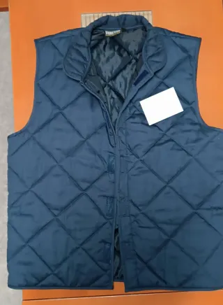 Chaleco Acolchado Trabajo Alimentación T L