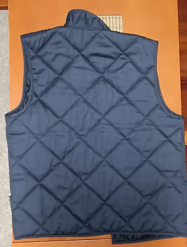 Chaleco Acolchado Trabajo Alimentación T L