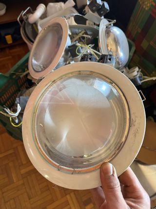 15 Focos empotrables para techo