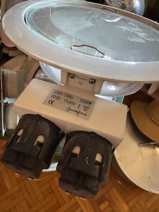 15 Focos empotrables para techo