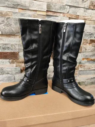 Botas MTNG Negras Mujer Talla 38