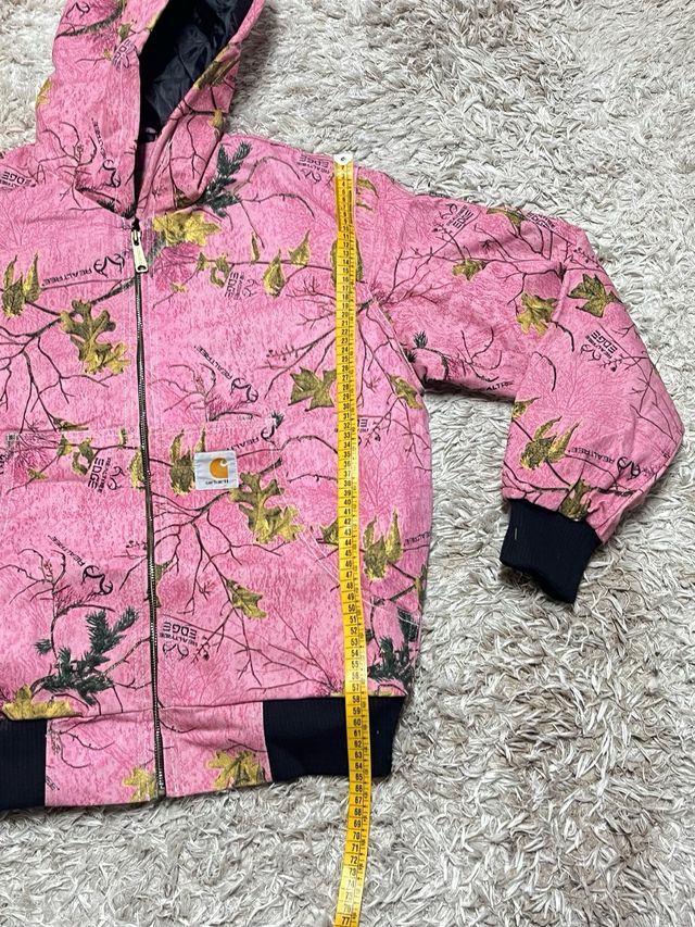 Hooded Zip Up Camo Jacket Carhartt x Realtree Pink