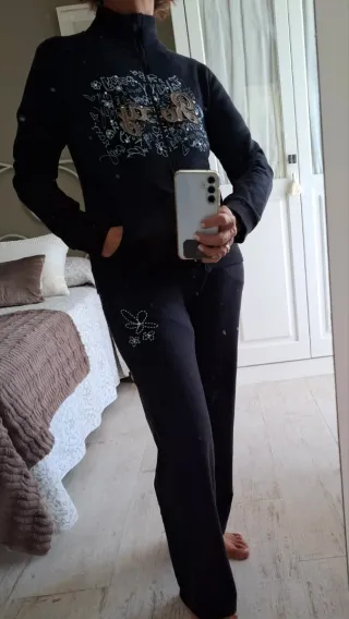 Chándal Roxy Talla M/38 Niña Bordado