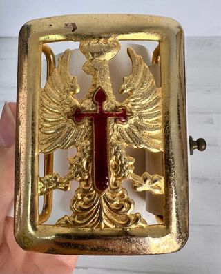 Hebilla Cinturón Militar Águila Dorada