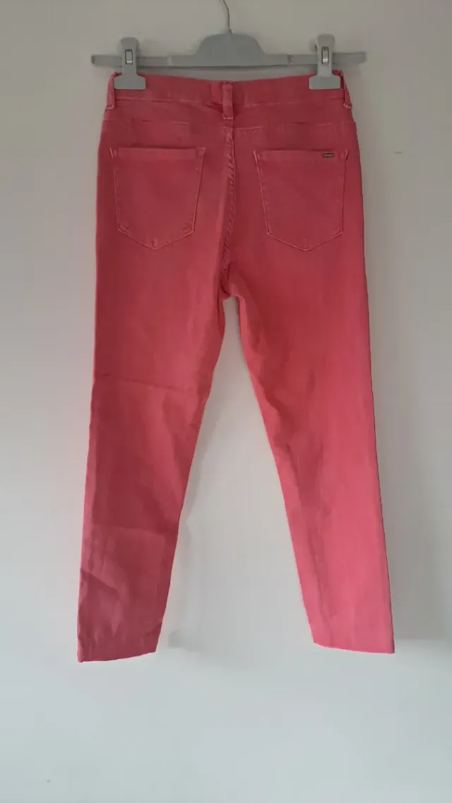 Pantalón vaquero niña coral talla 11-12