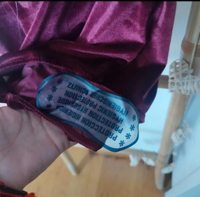 Body Oysho Transparente Terciopelo Talla S