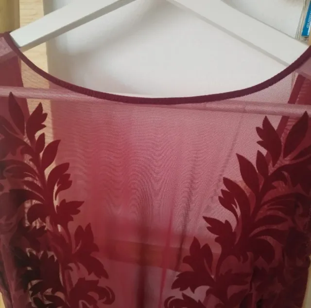 Body Oysho Transparente Terciopelo Talla S