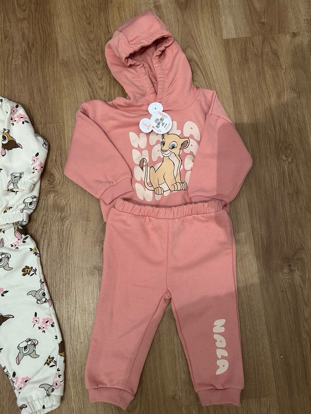 Conjunto Chándal Disney Bambi y Nala