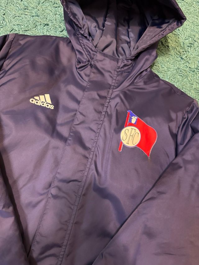 Chaqueta Adidas Santutxu FC Azul 152 cm