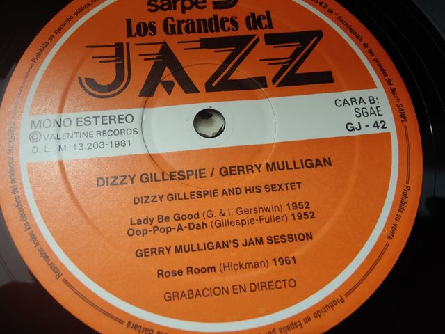 Vinilo Los Grandes del Jazz - Dizzy Gillespie