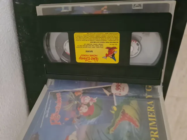 Bambi VHS Clásicos Disney Español