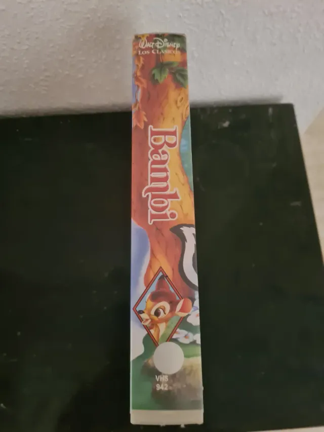Bambi VHS Clásicos Disney Español