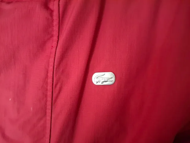 Cazadora Lacoste Hombre Roja