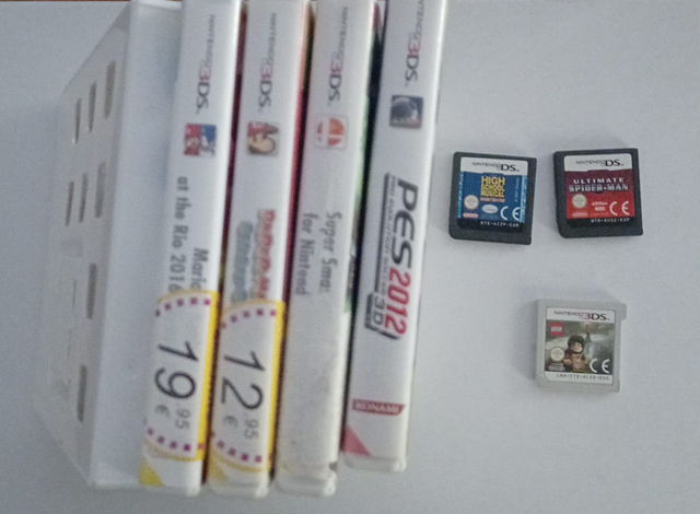 Lote nintendo Mario / Sonic y otros . 2DS y 3DS