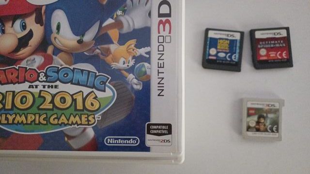 Lote nintendo Mario / Sonic y otros . 2DS y 3DS
