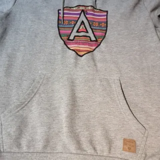Sudadera Álvaro Moreno Gris con Logo