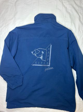 Giacca vintage uomo blu taglia XL