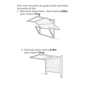 MOTORIZACIÓN PARA PUERTA DE GARAJE