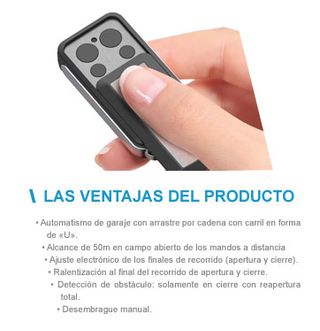 MOTORIZACIÓN PARA PUERTA DE GARAJE