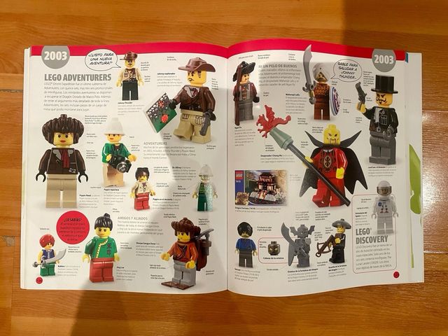 LEGO MINIFIGURAS AÑO A AÑO