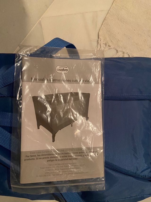 Cuna de viaje Asalvo Baby