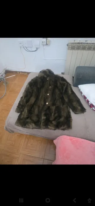 Chaquetón H&M Verde Oliva Talla XS