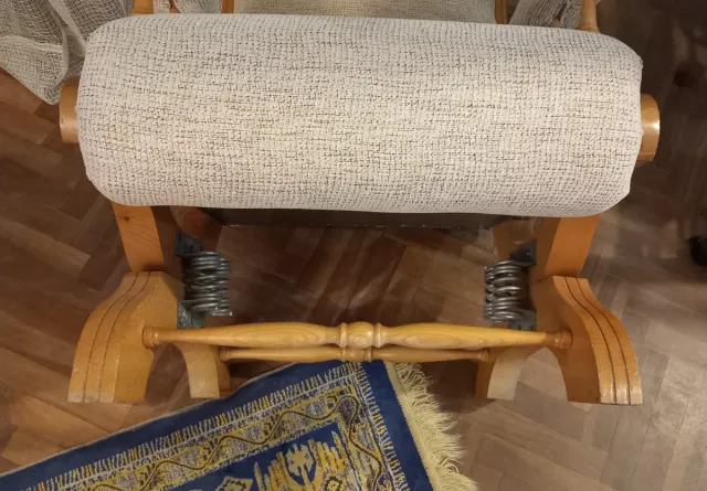 Mecedora butaca madera