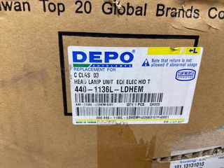 Faro Izquierdo Mercedes Clase C