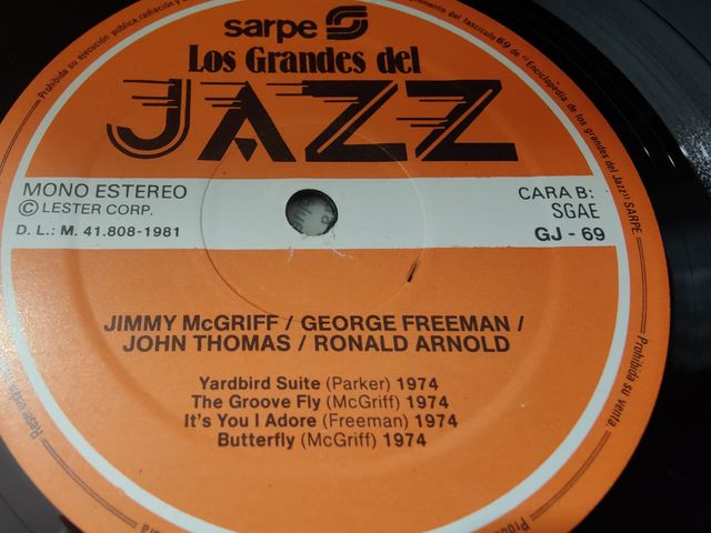 Vinilo Los Grandes del Jazz - Jimmy McGriff