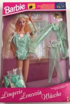 Lencería Barbie Vintage Años 90