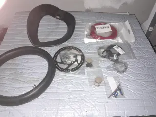 Componentes patinete: Cámara y disco