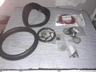 Componentes patinete: Cámara y disco