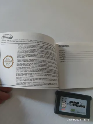 March Of The Penguins - Game Boy Advance