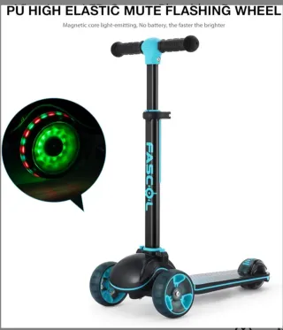 Patinete de 3 Ruedas Azul