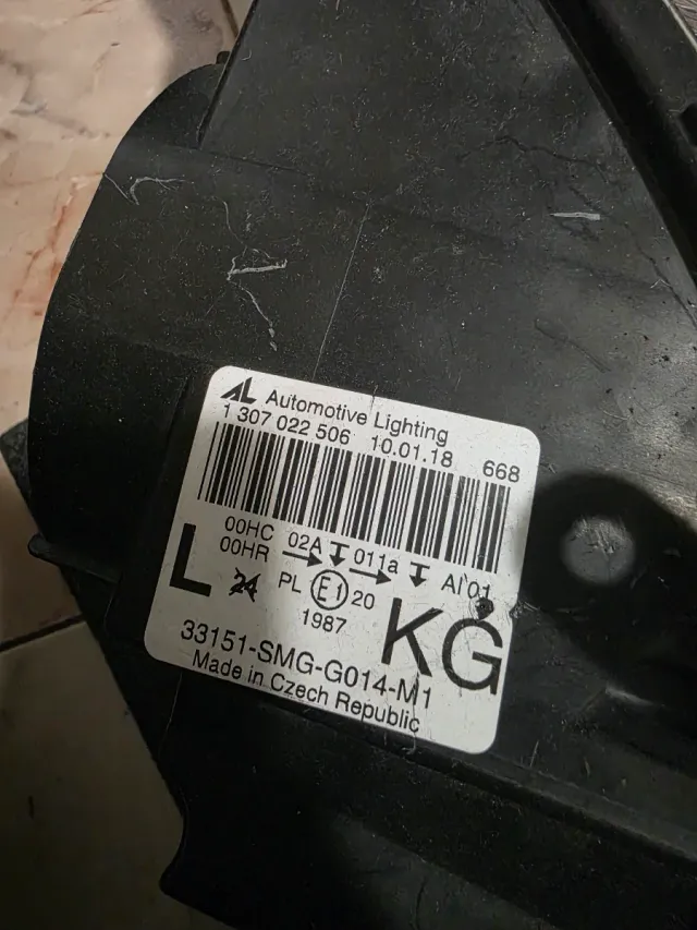 Faros Honda Civic 8ª Gen