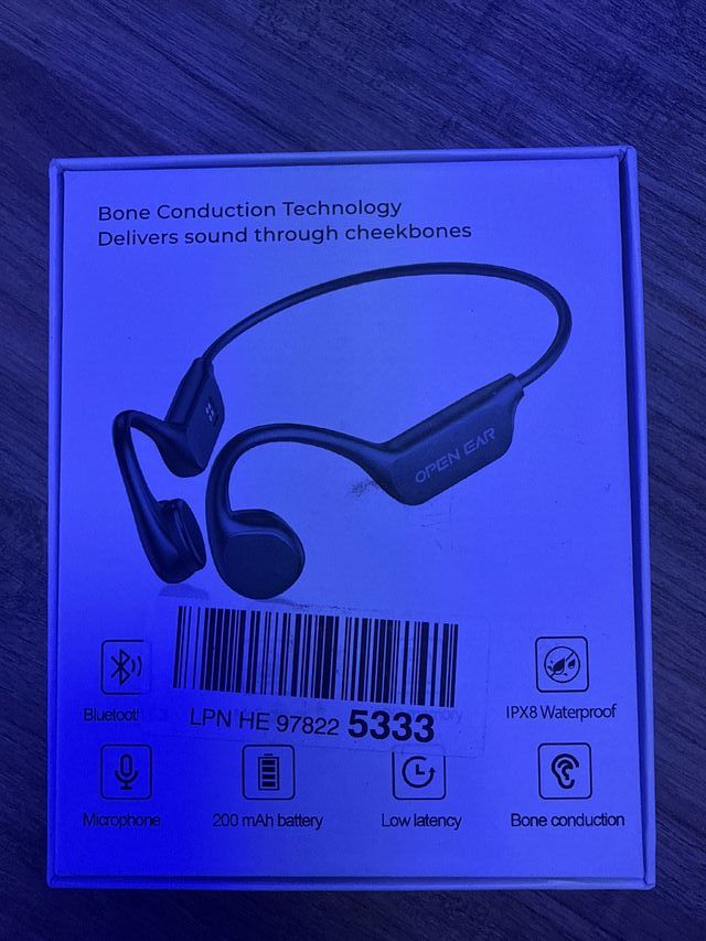 Auriculares Natación IPX8 Bone Conduction