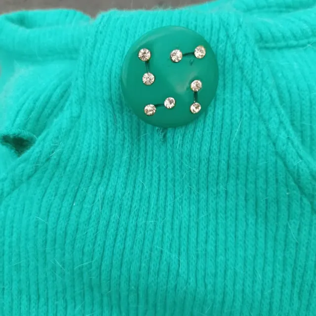 Vestito Lana Verde Anni 80