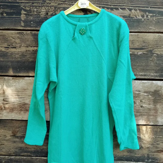 Vestito Lana Verde Anni 80