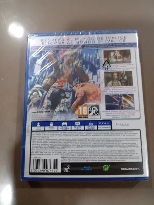 Sigillato! Final Fantasy XII The Zodiac Age PS4