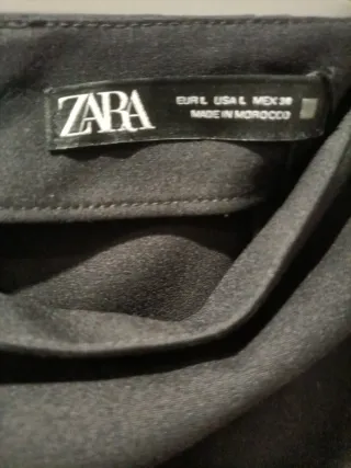 Falda tubo ZARA negra