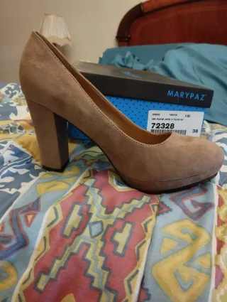 Zapatos plataforma ante MARYPAZ talla 38