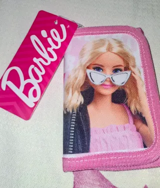 Cartera Barbie Rosa y Negra