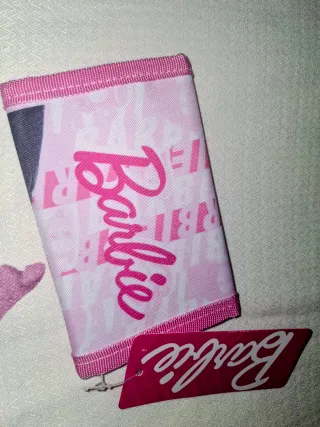 Cartera Barbie Rosa y Negra
