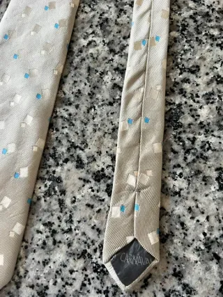 Corbata Carnaval de Venise 100% seda natural nueva