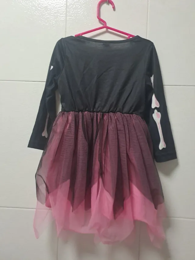 Disfraz Niña Esqueleto Talla 4 Años