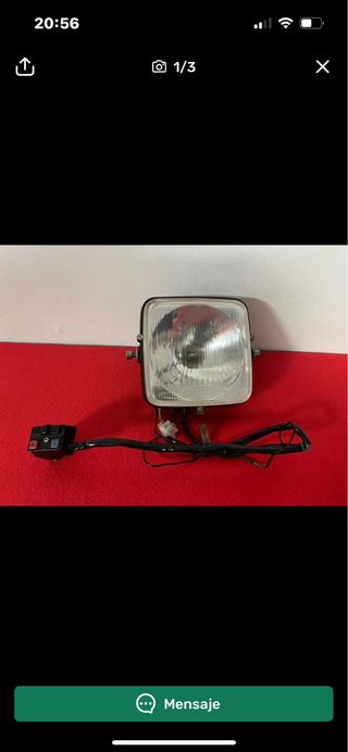 Faro y llave de luces Montesa Crono